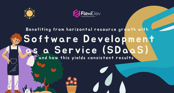 Benefiting from horizontal resource growth with Software Development as a Service (SDaaS) – and how this yields consistent results.